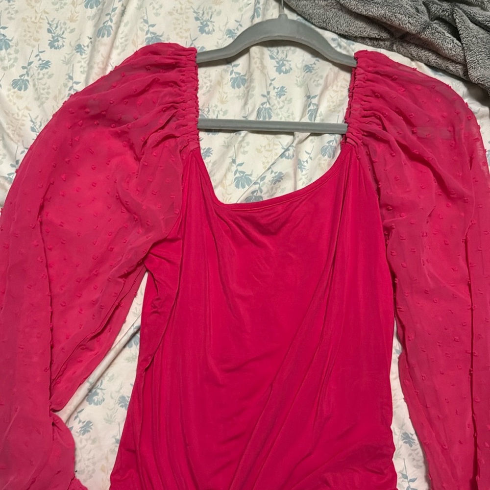 Cute Pink Bodysuit Xl